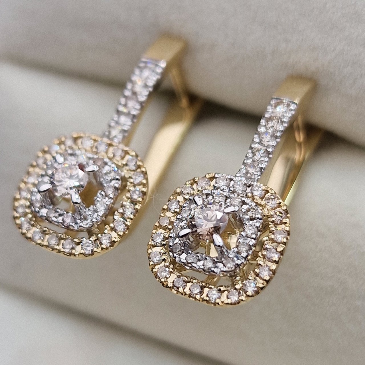 Серьги Deimantas 104732250 6,18гр 0,886ct. купить,NaN