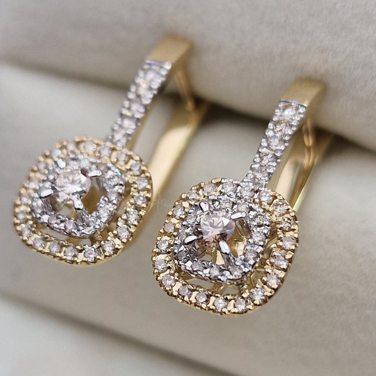 Серьги Deimantas 104732250 6,18гр 0,886ct. купить,NaN