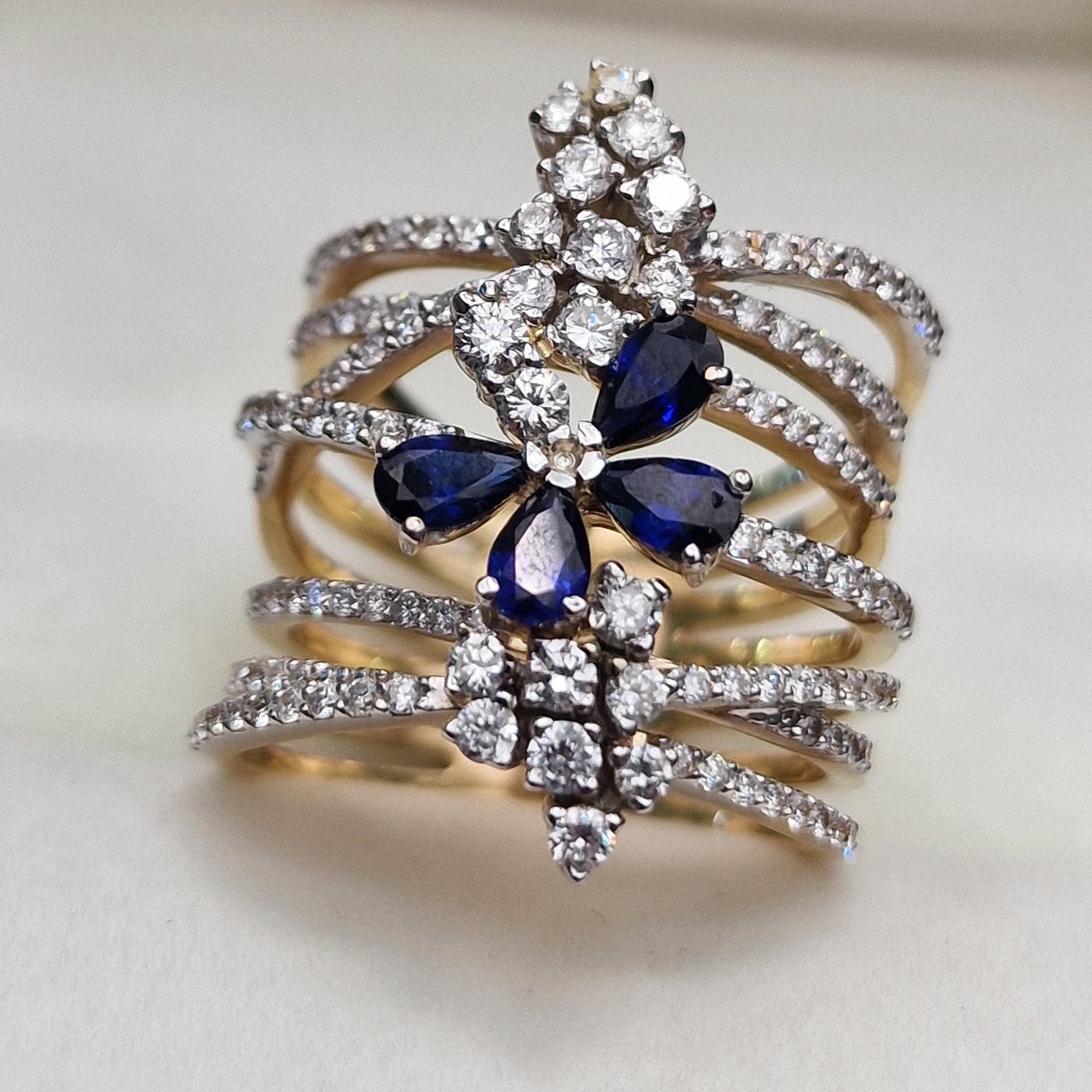 Кольцо Deimantas 105021809 18р 12,04гр 1,47ct. купить,NaN