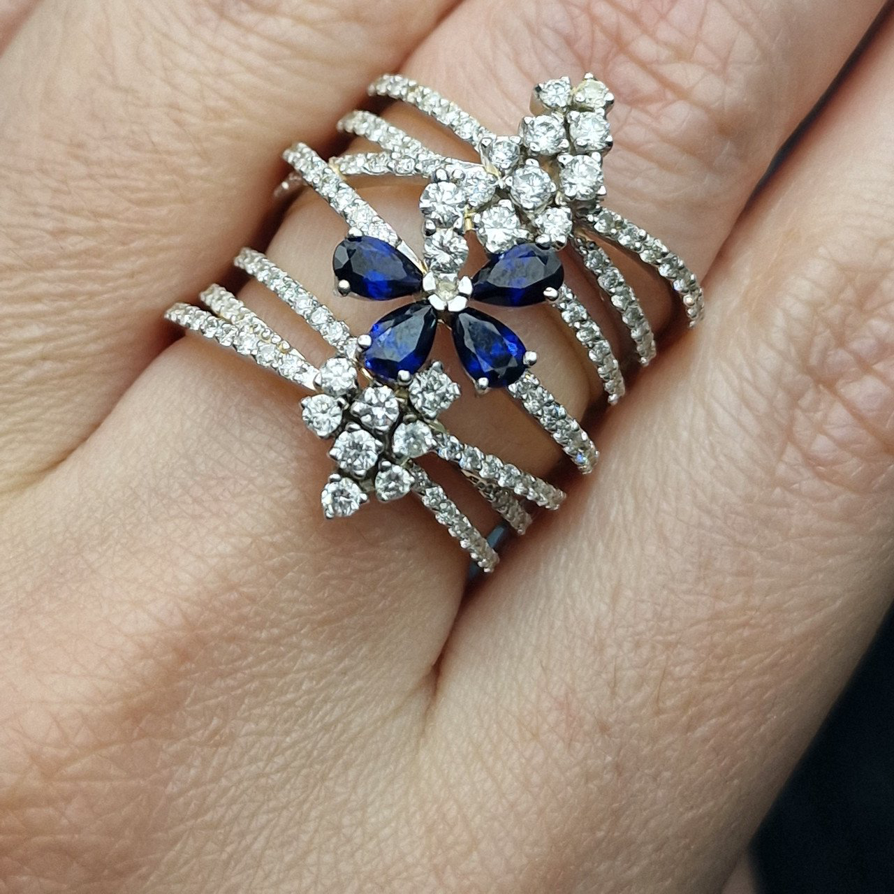Кольцо Deimantas 105021809 18р 12,04гр 1,47ct. купить,NaN