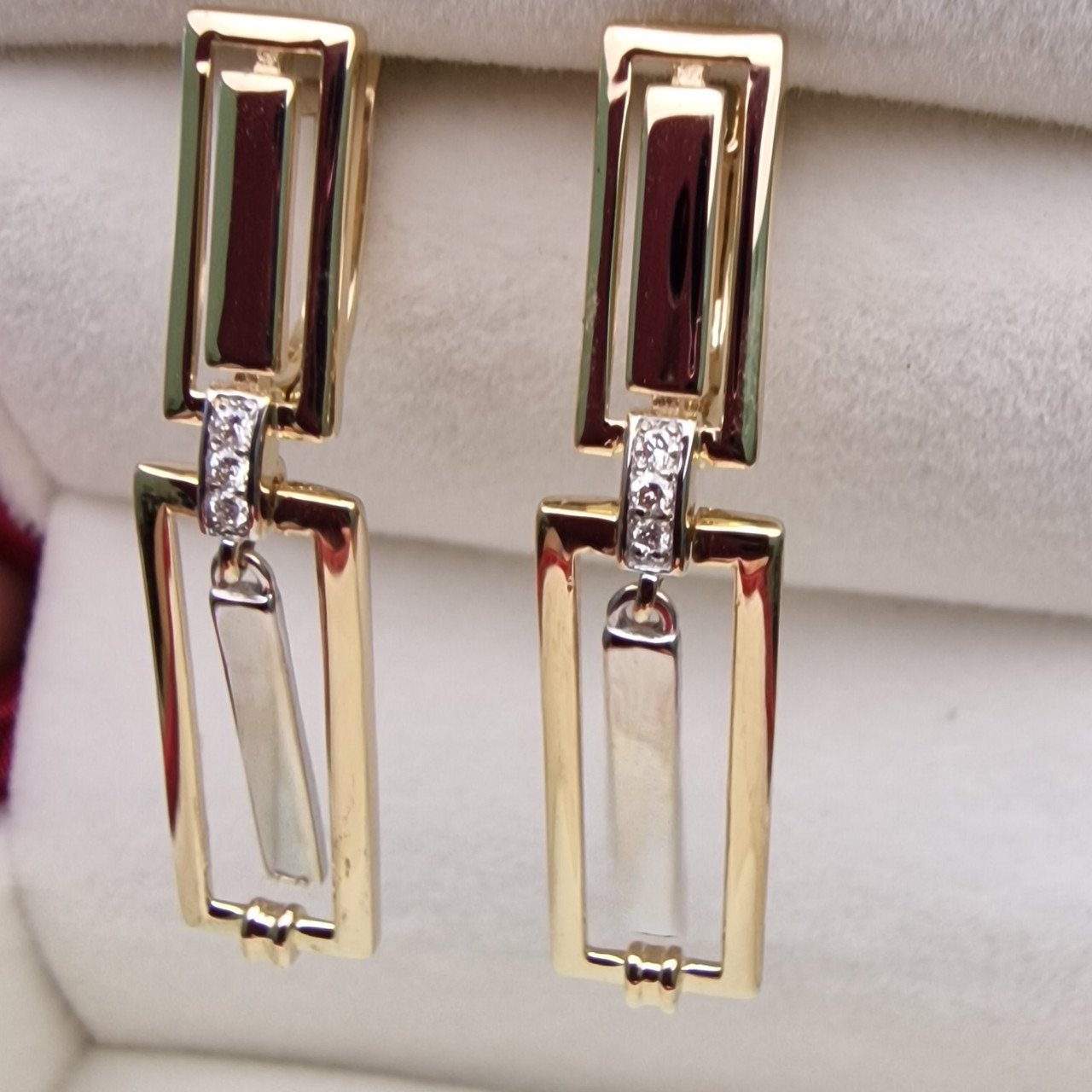 Серьги Deimantas 103383937 4,57гр 0,06ct. купить,NaN