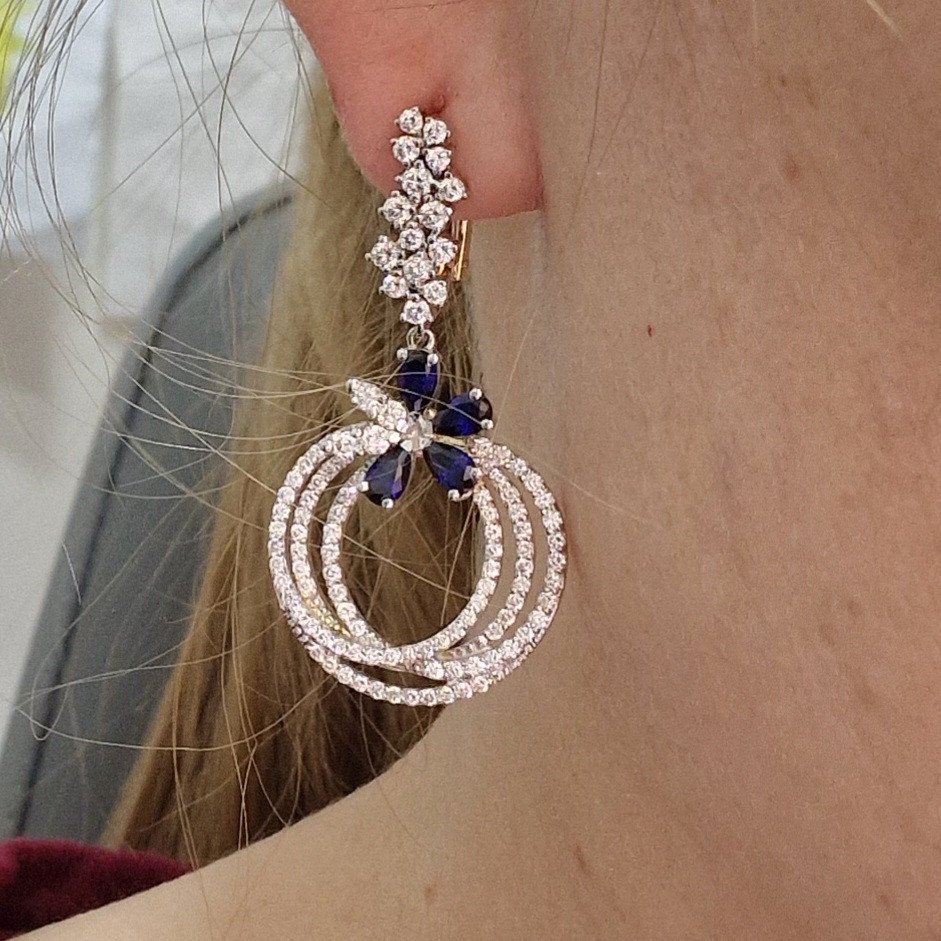 Серьги Deimantas 105021841 13,07гр 2,49ct. купить,NaN