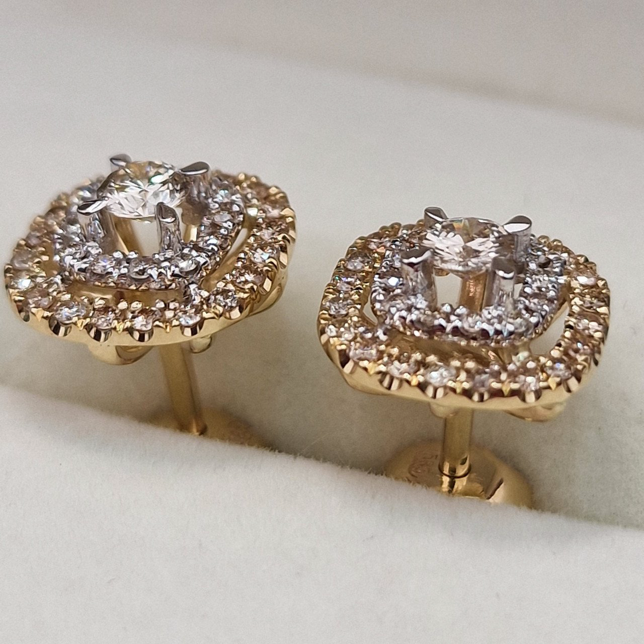 Серьги Deimantas 104809098 3,38гр 0,91ct. купить,NaN