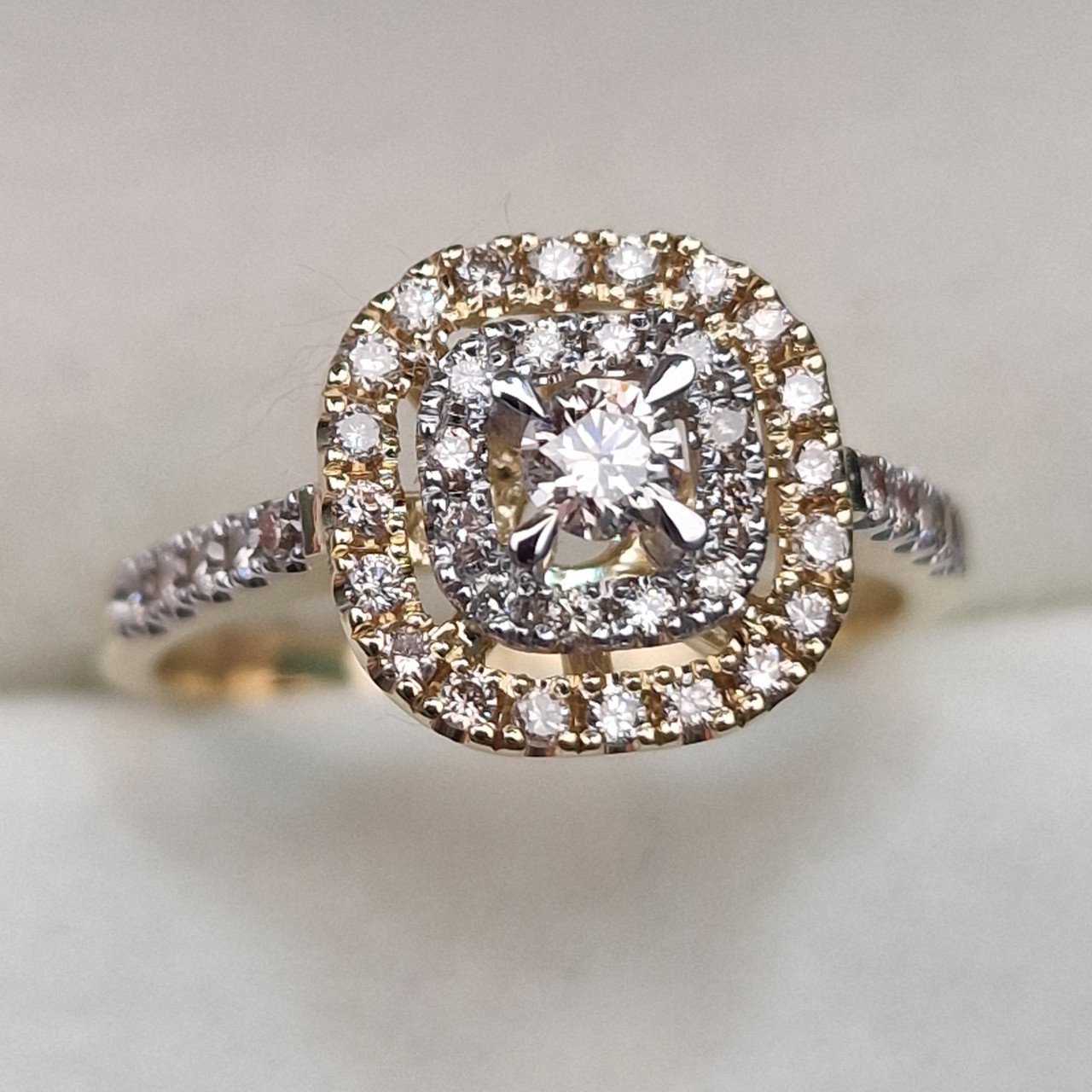 Кольцо Deimantas 104732310 17,5р 3,53гр 0,513ct. купить,NaN