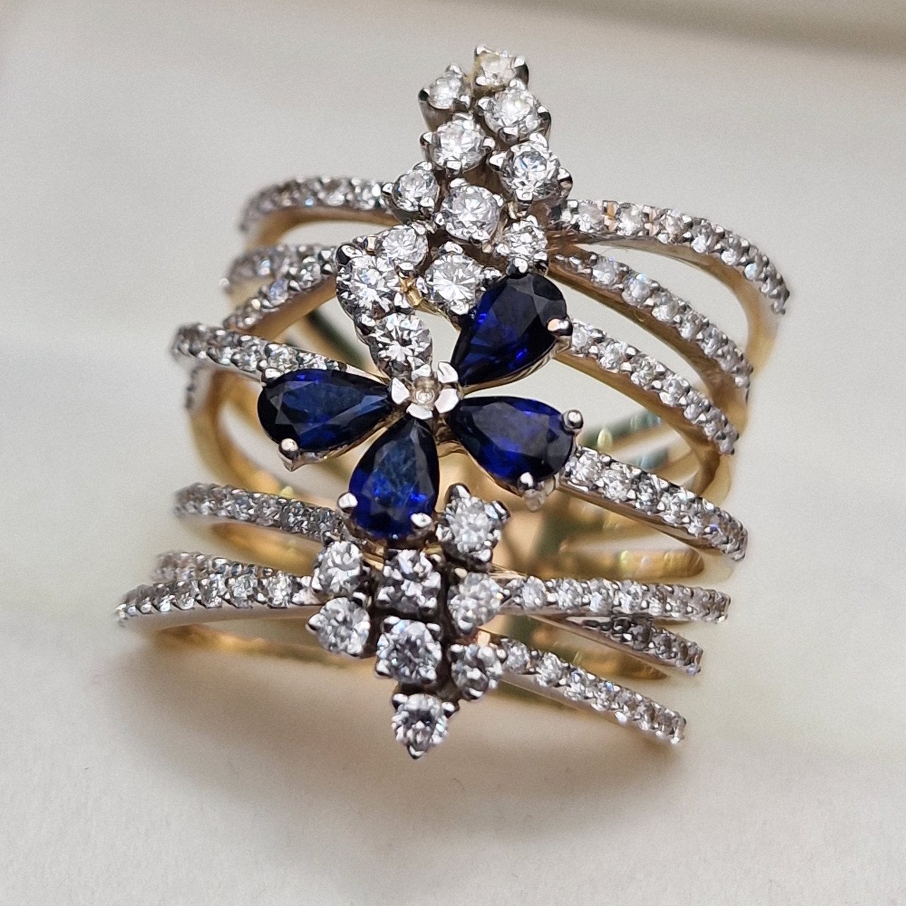 Кольцо Deimantas 105021809 18р 12,04гр 1,47ct. купить,NaN
