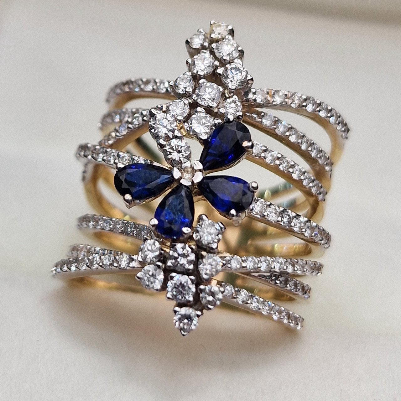 Кольцо Deimantas 105021809 18р 12,04гр 1,47ct. купить,NaN