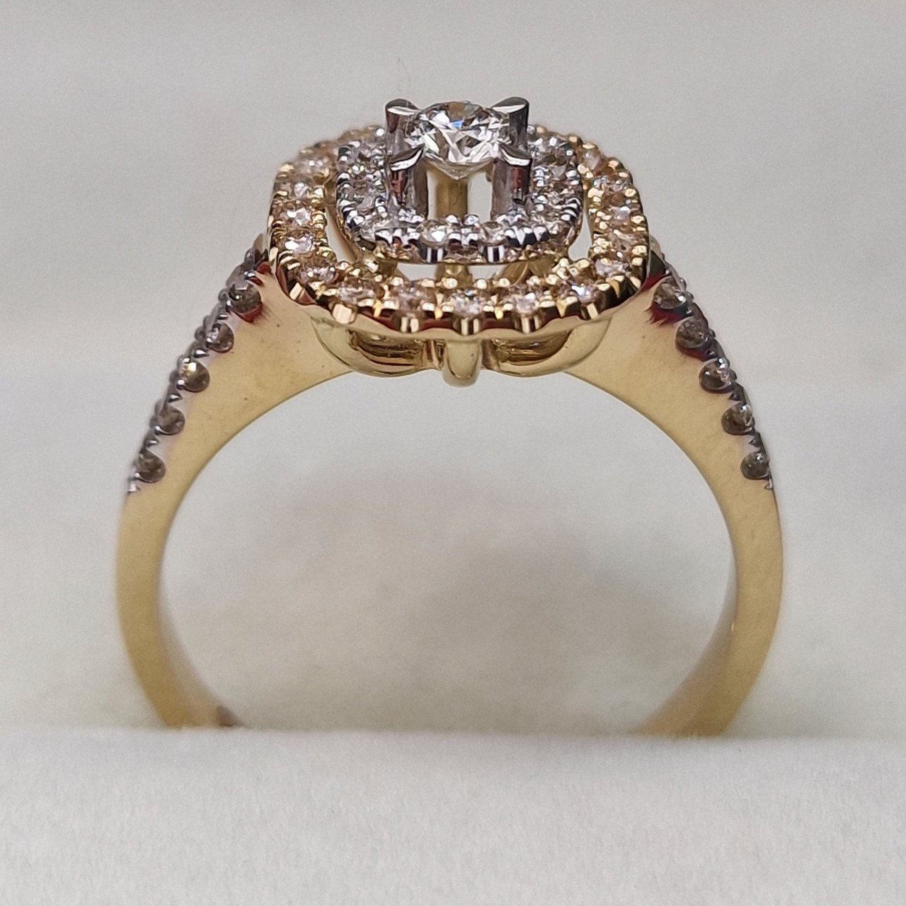 Кольцо Deimantas 104732310 17,5р 3,53гр 0,513ct. купить,NaN