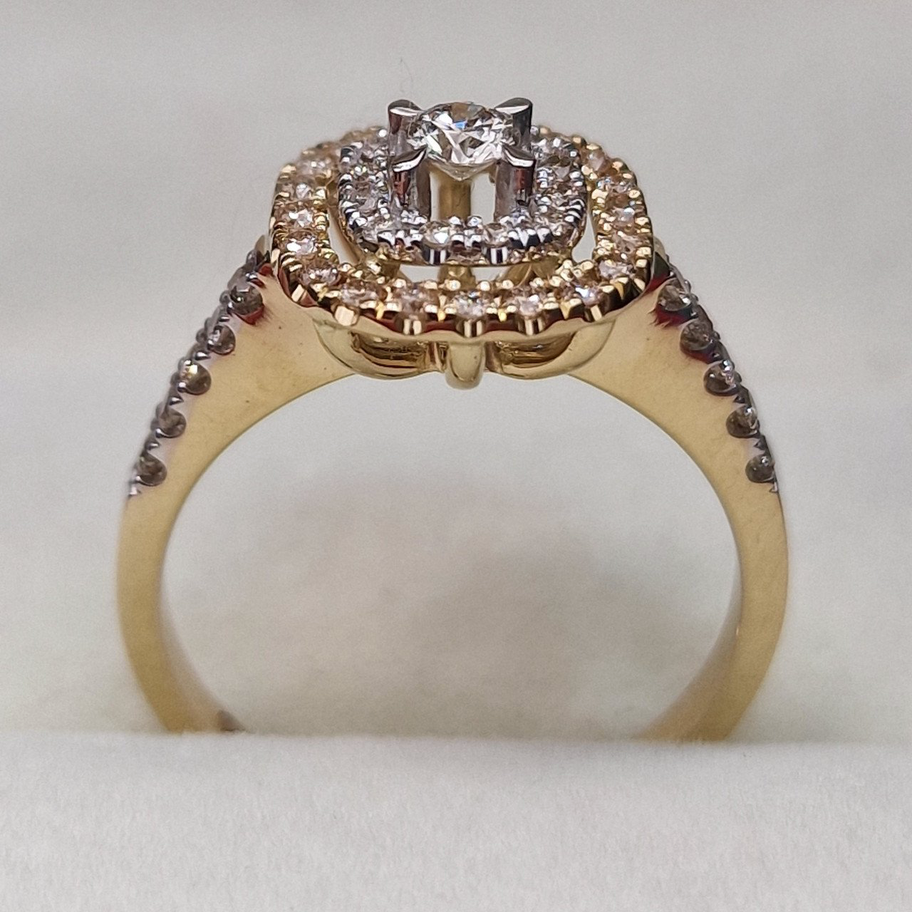 Кольцо Deimantas 104732310 17,5р 3,53гр 0,513ct. купить,NaN