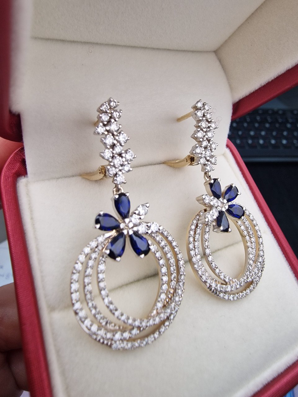 Серьги Deimantas 105021843 13,06гр 2,49ct. купить,NaN