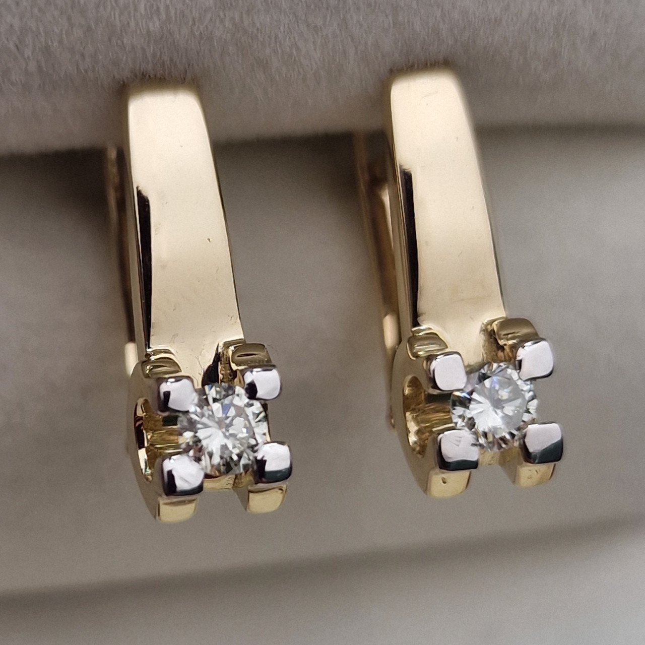 Серьги Deimantas 103383981 3,82гр 0,26ct. купить,NaN