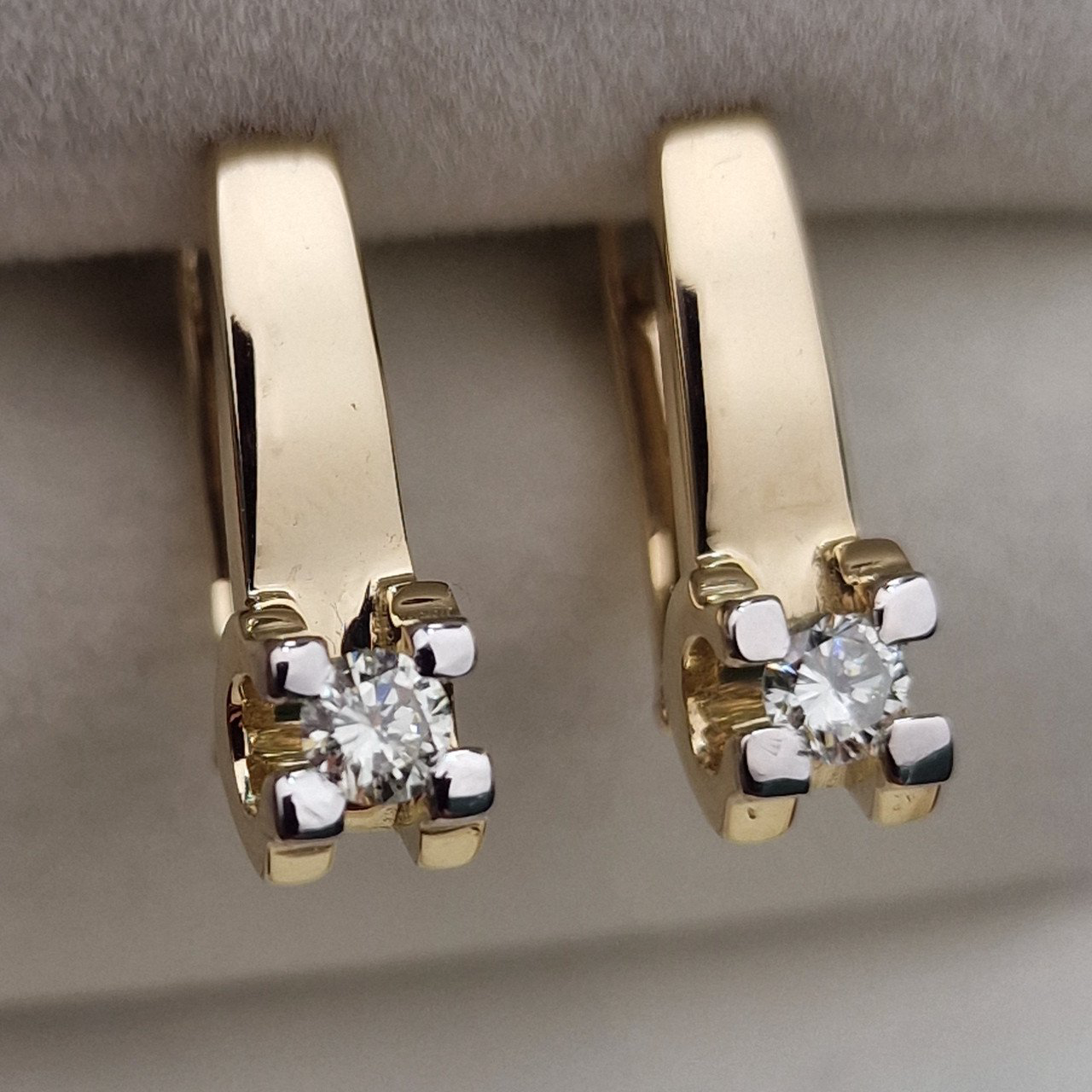 Серьги Deimantas 103383981 3,82гр 0,26ct. купить,NaN