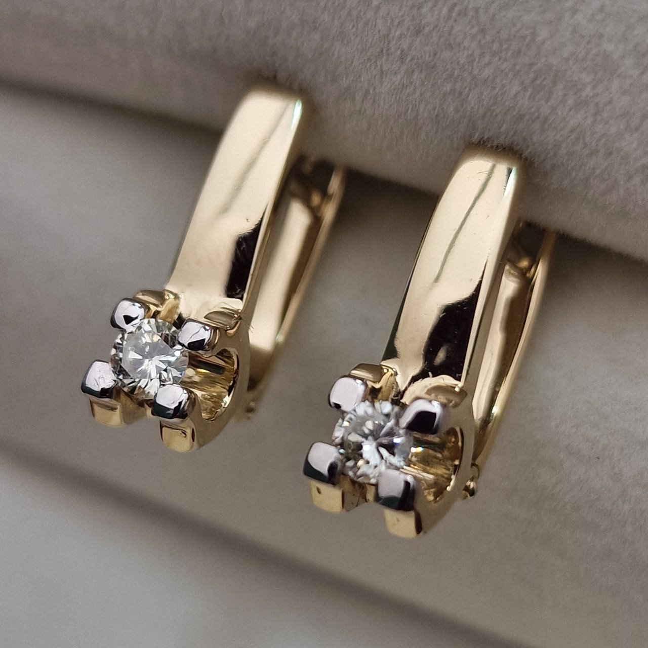 Серьги Deimantas 103383981 3,82гр 0,26ct. купить,NaN