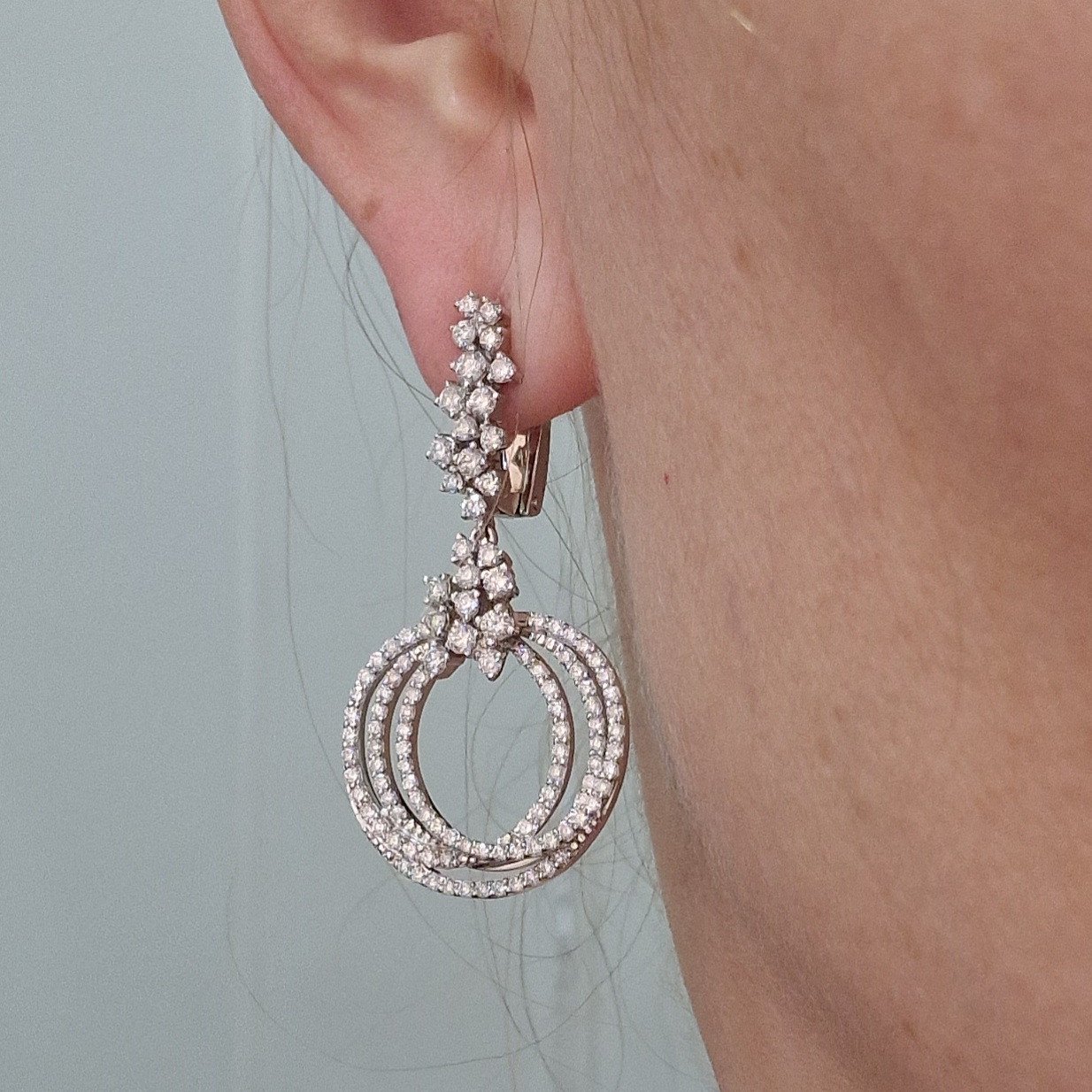 Серьги Deimantas 105023672 12,85гр 2,7ct. купить,NaN