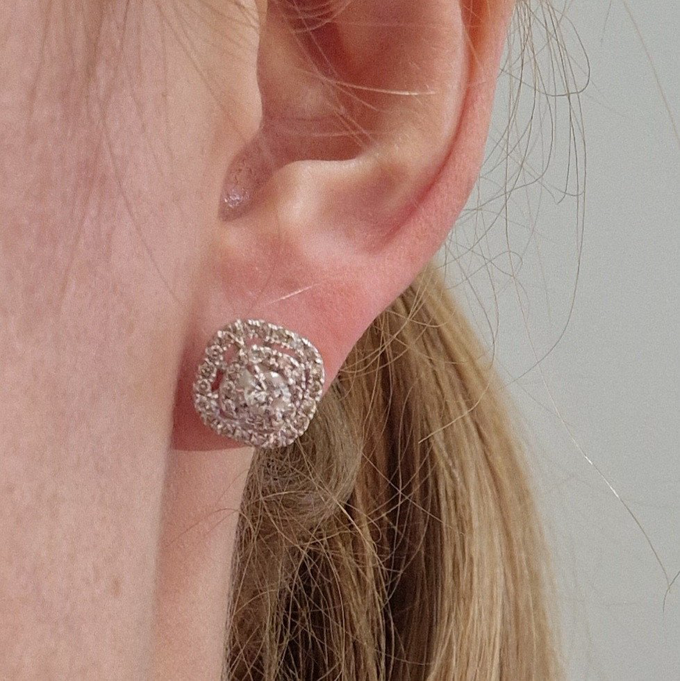 Серьги Deimantas 105031595 4,01гр 0,96ct. купить,NaN