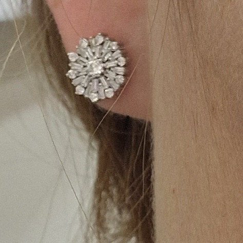 Серьги Deimantas 105031603 3,64гр 0,58ct. купить,NaN