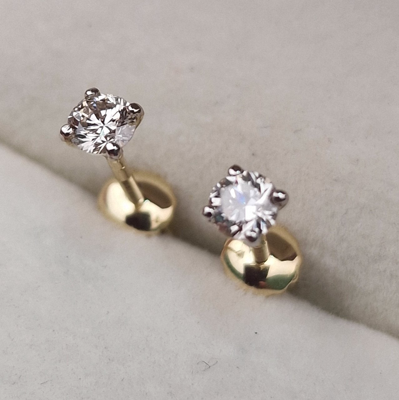 Серьги Deimantas 103384067 0,86гр 0,38ct. купить,NaN
