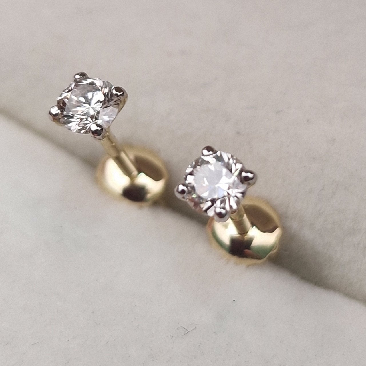 Серьги Deimantas 103384067 0,86гр 0,38ct. купить,NaN