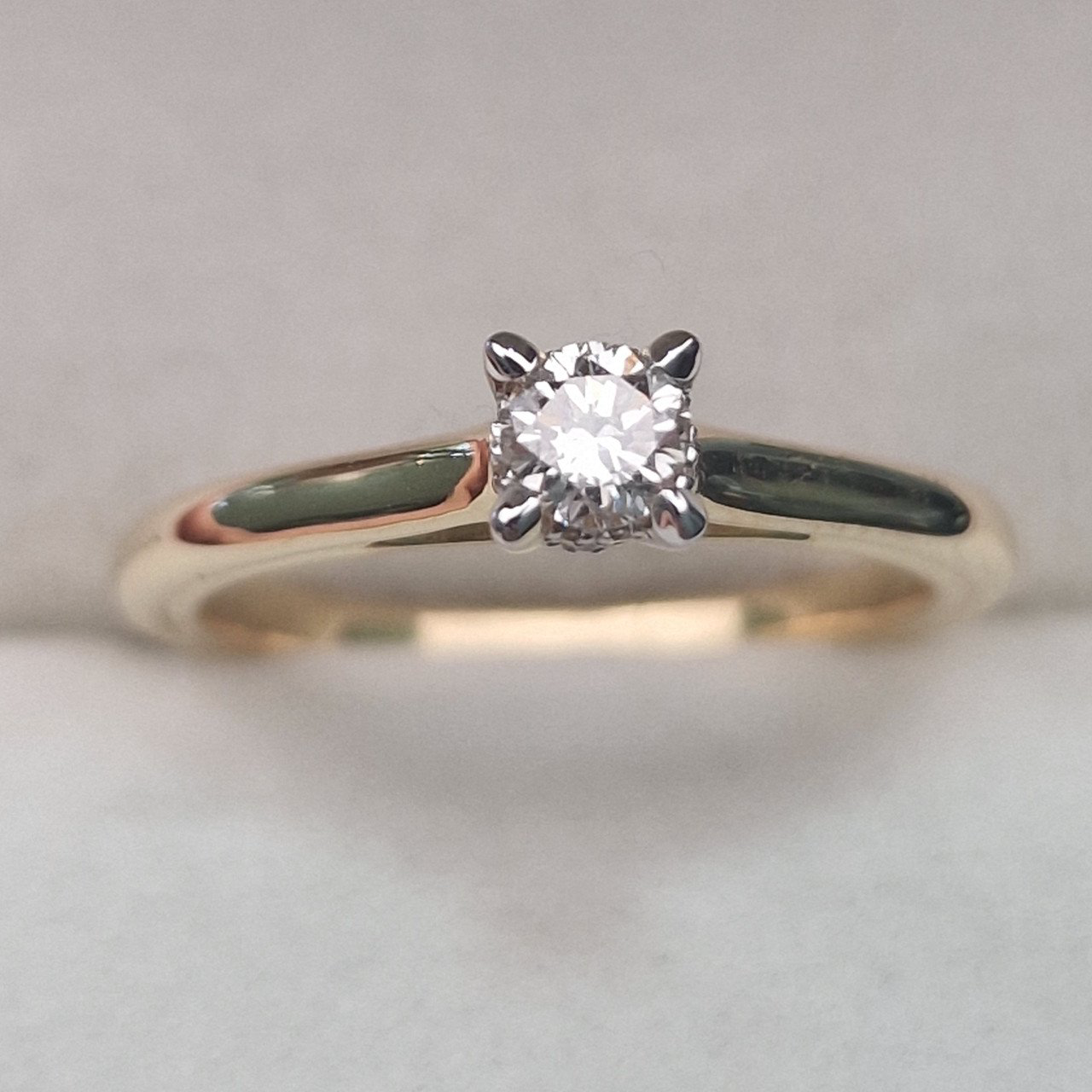 Кольцо Deimantas 104832565 16,5р 3,41гр 0,25ct. купить,NaN