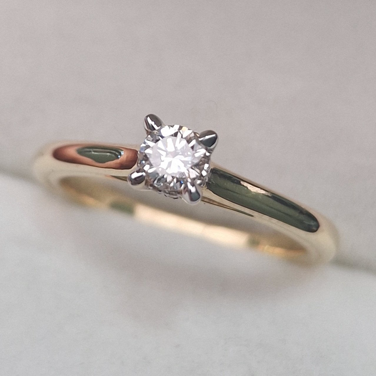 Кольцо Deimantas 104832565 16,5р 3,41гр 0,25ct. купить,NaN