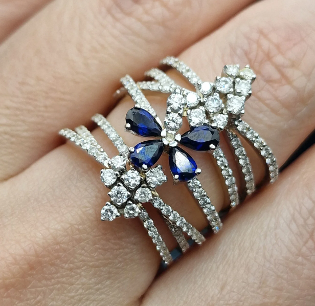 Комплект Deimantas 105056016 1,47ct 2,49ct. купить,NaN