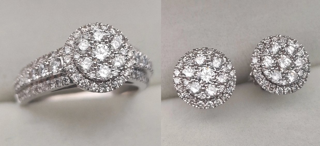 Комплект Deimantas 105061490 1,15ct 1,095ct. купить,NaN