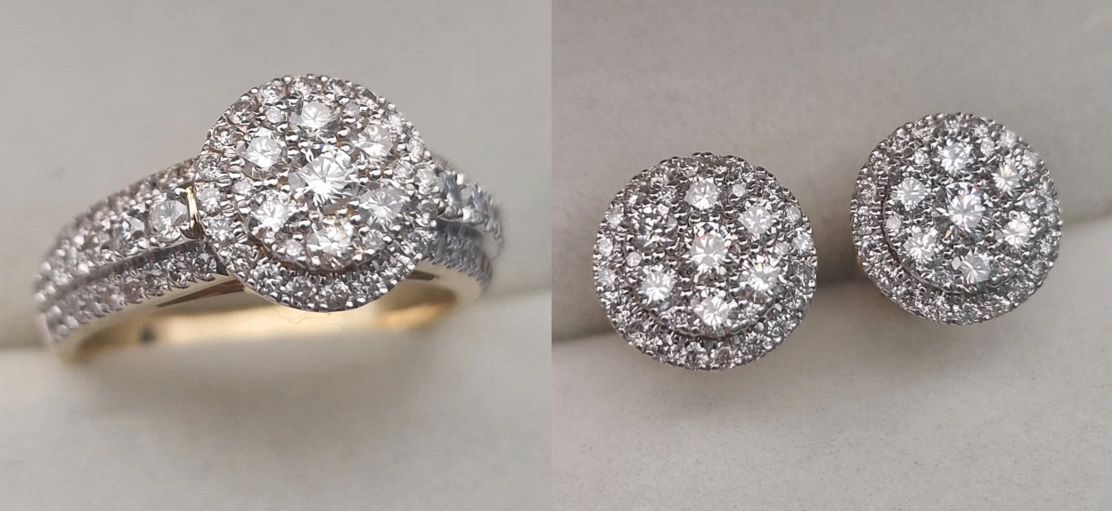 Комплект Deimantas 105061466 1,15ct 1,095ct. купить,NaN