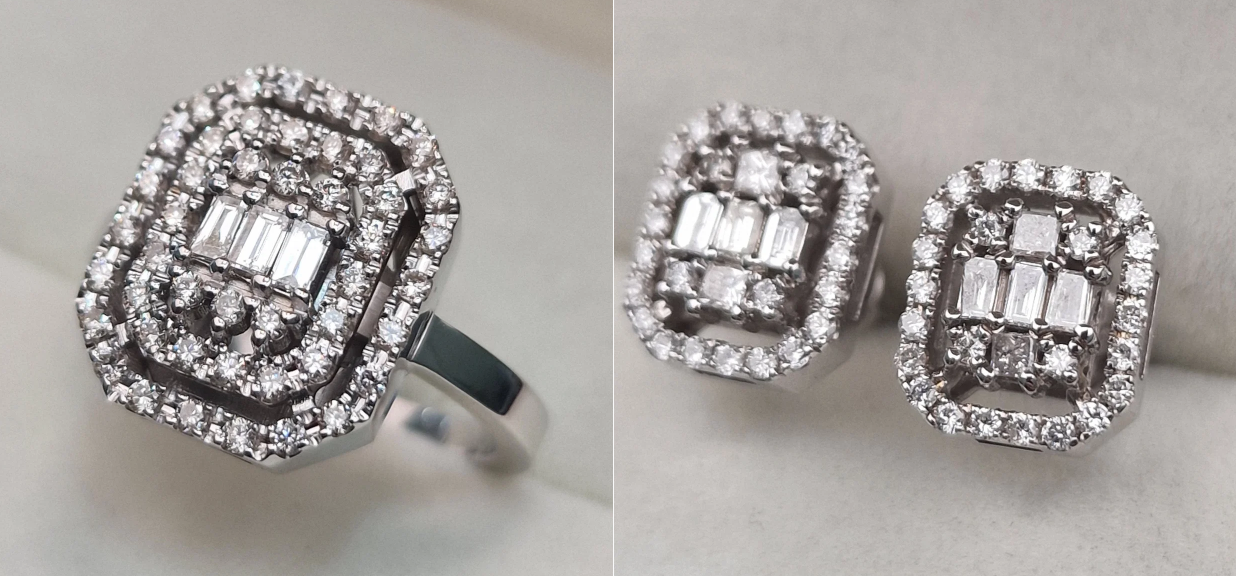Комплект Deimantas 105061555 0,50ct 0,58ct. купить,NaN