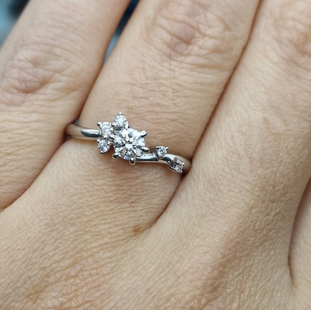 Кольцо Deimantas 103593258 16,5р 2,87гр 0,40ct. купить,NaN
