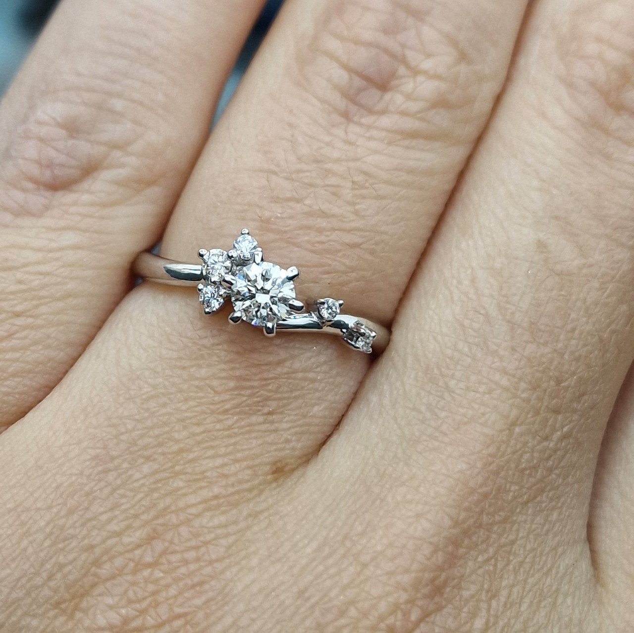 Кольцо Deimantas 103593258 16,5р 2,87гр 0,40ct. купить,NaN