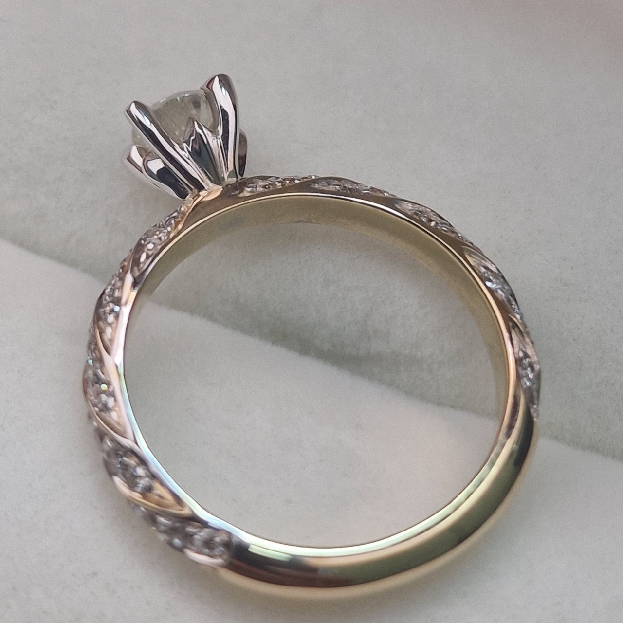 Кольцо Deimantas 104832656 16р 2,86гр 0,74ct. купить,NaN