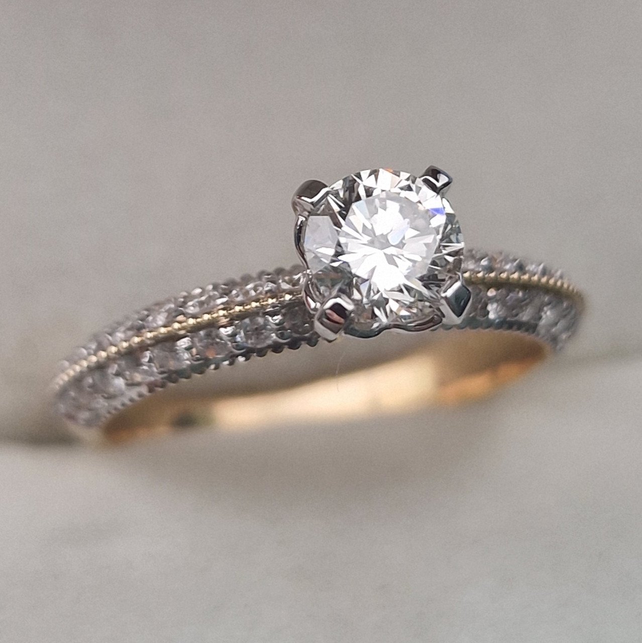 Кольцо Deimantas 104832768 17р 3,89гр 0,97ct. купить,NaN