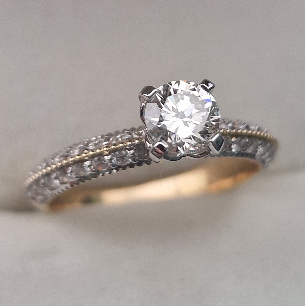 Кольцо Deimantas 104832768 17р 3,89гр 0,97ct. купить,NaN