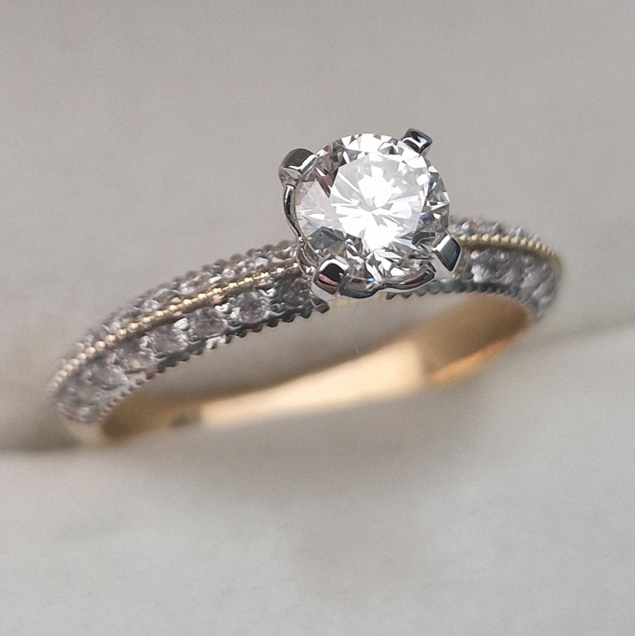 Кольцо Deimantas 104832768 17р 3,89гр 0,97ct. купить,NaN