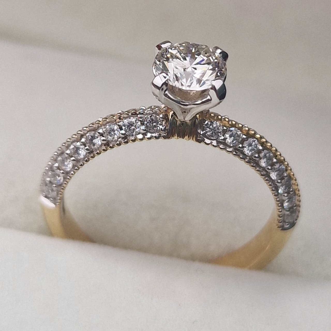 Кольцо Deimantas 104832768 17р 3,89гр 0,97ct. купить,NaN