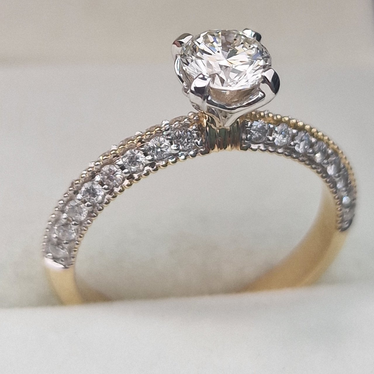 Кольцо Deimantas 104832768 17р 3,89гр 0,97ct. купить,NaN