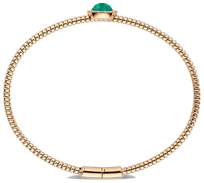 Браслет-шнурок Tirisi Milano Sweeties TB2208MCP розовое золото 6.98гр 18см купить,2221000
