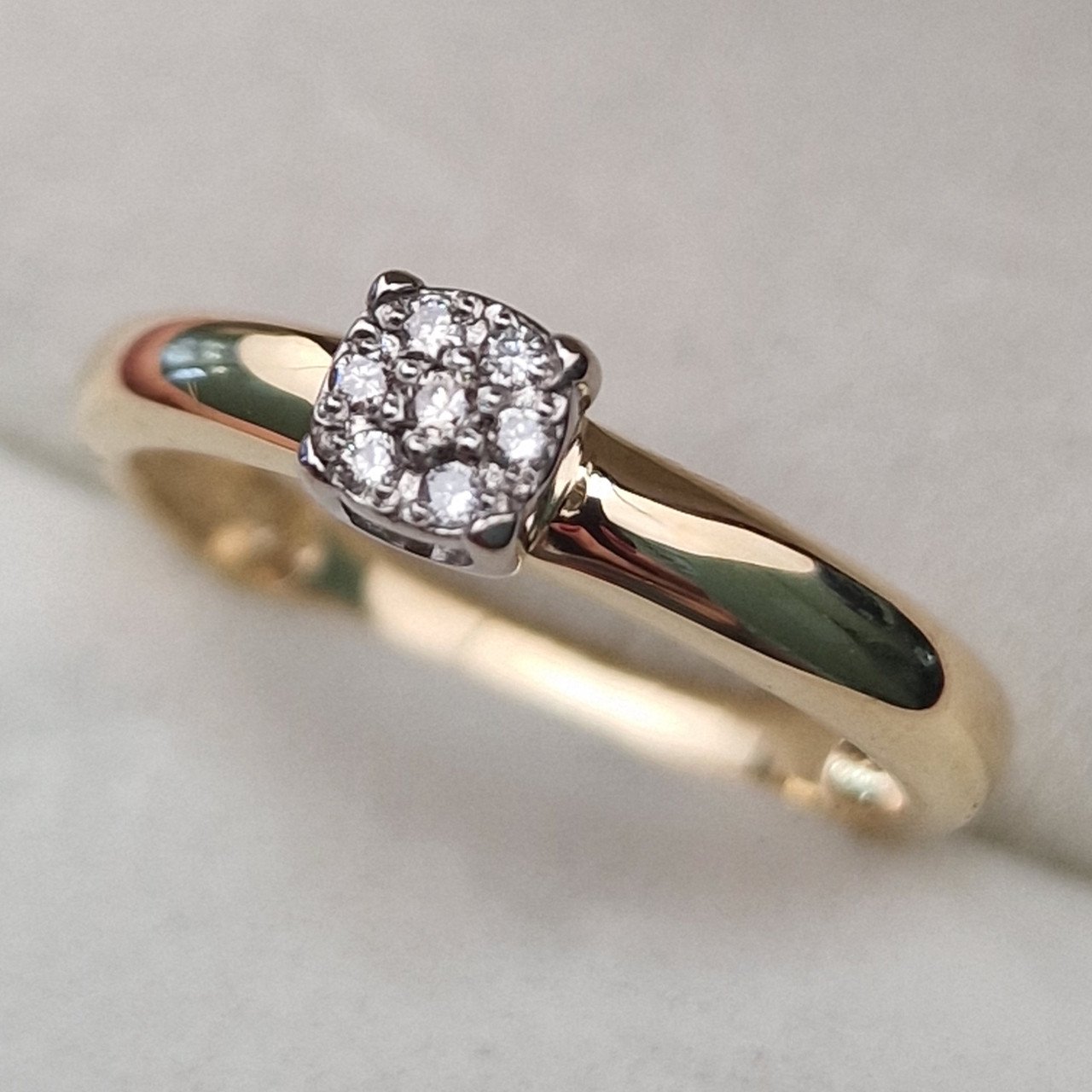 Кольцо Deimantas 105082543 17р 2,25гр 0,064ct. купить,NaN
