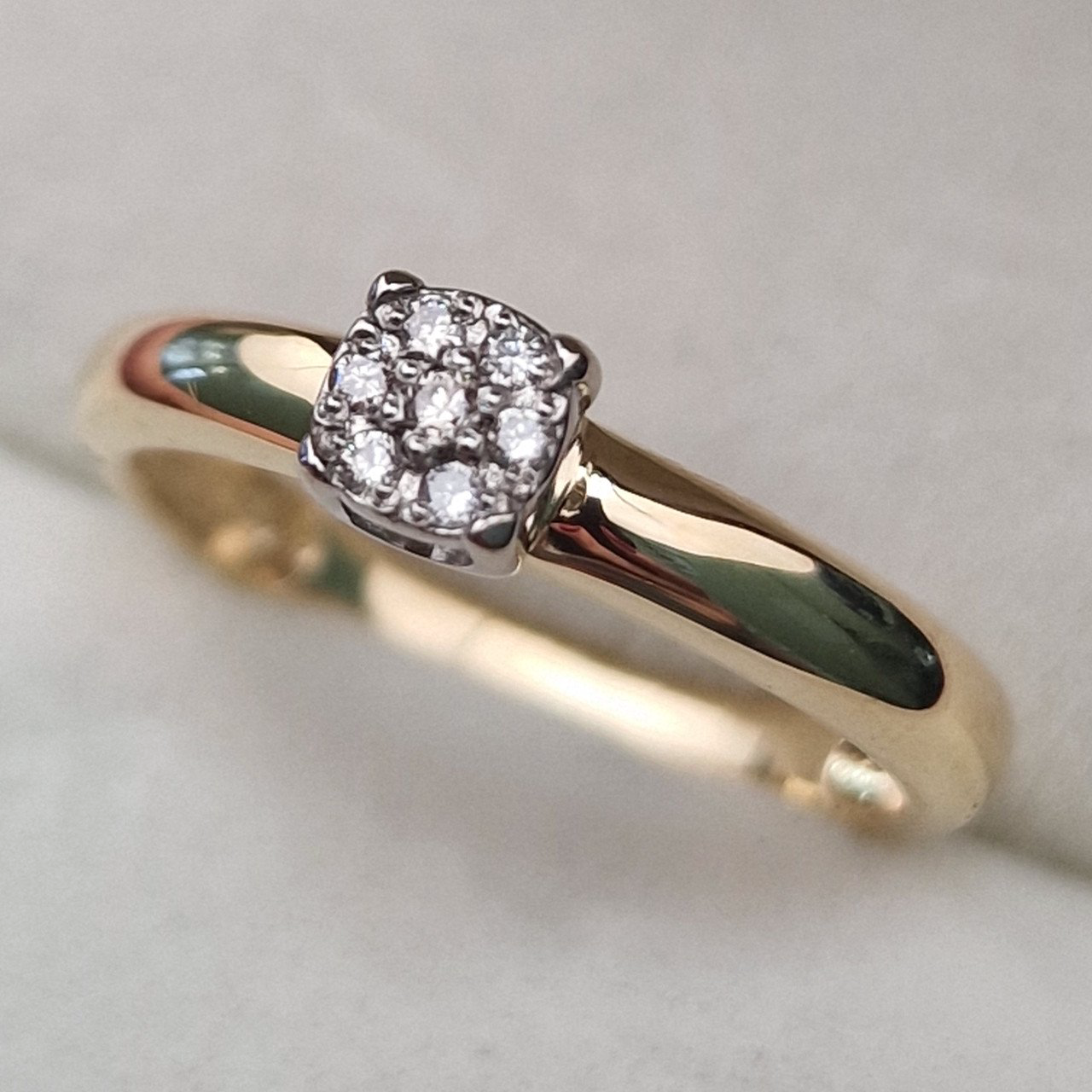 Кольцо Deimantas 105082543 17р 2,25гр 0,064ct. купить,NaN