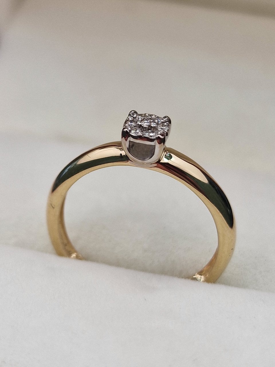 Кольцо Deimantas 105082543 17р 2,25гр 0,064ct. купить,NaN
