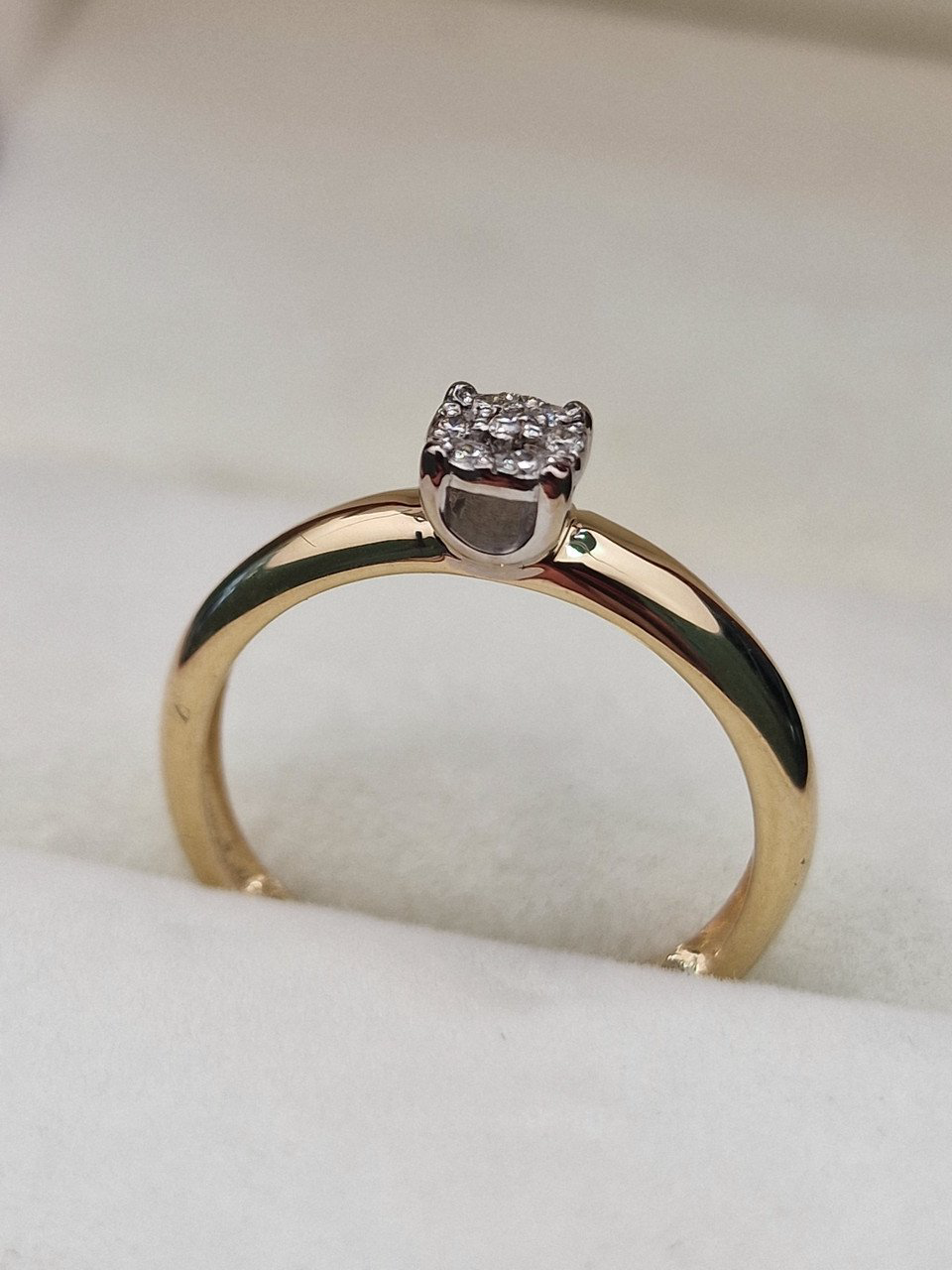 Кольцо Deimantas 105082543 17р 2,25гр 0,064ct. купить,NaN
