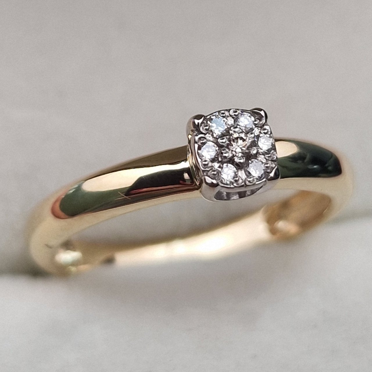 Кольцо Deimantas 105082543 17р 2,25гр 0,064ct. купить,NaN