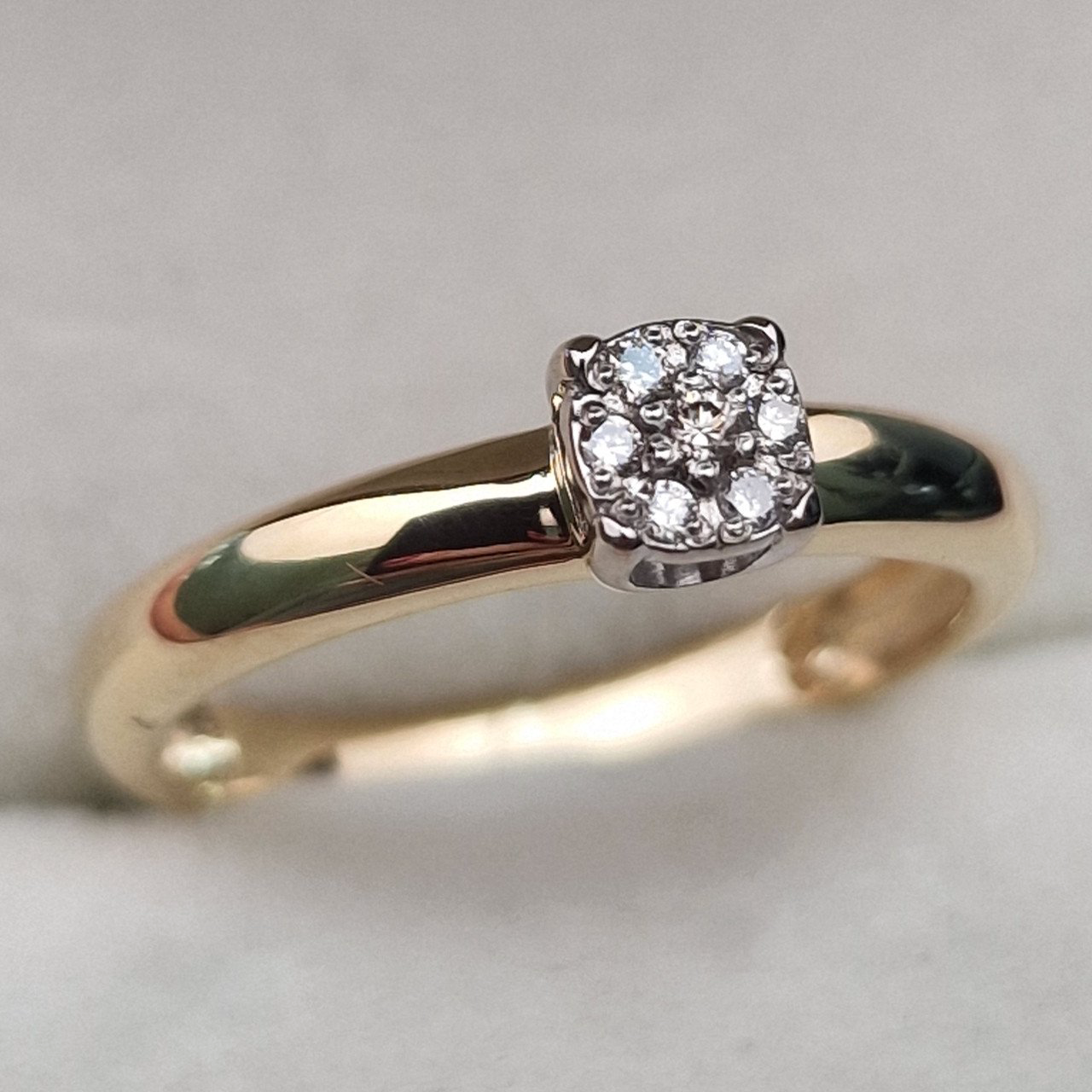 Кольцо Deimantas 105082543 17р 2,25гр 0,064ct. купить,NaN