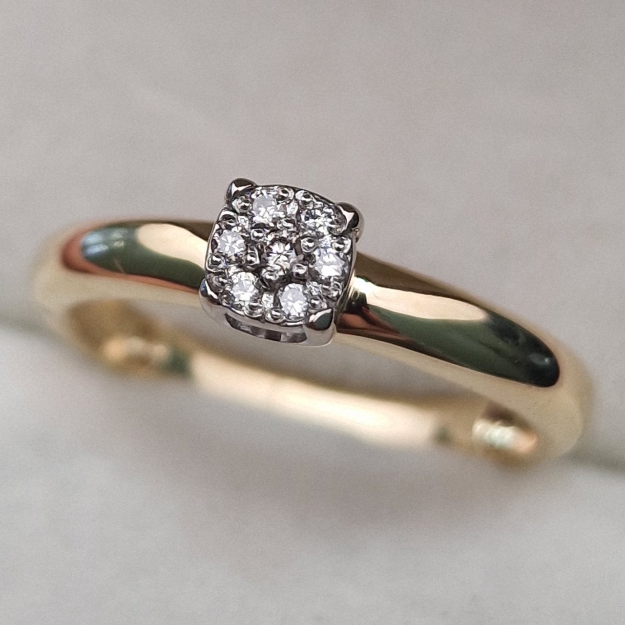 Кольцо Deimantas 105082543 17р 2,25гр 0,064ct. купить,NaN
