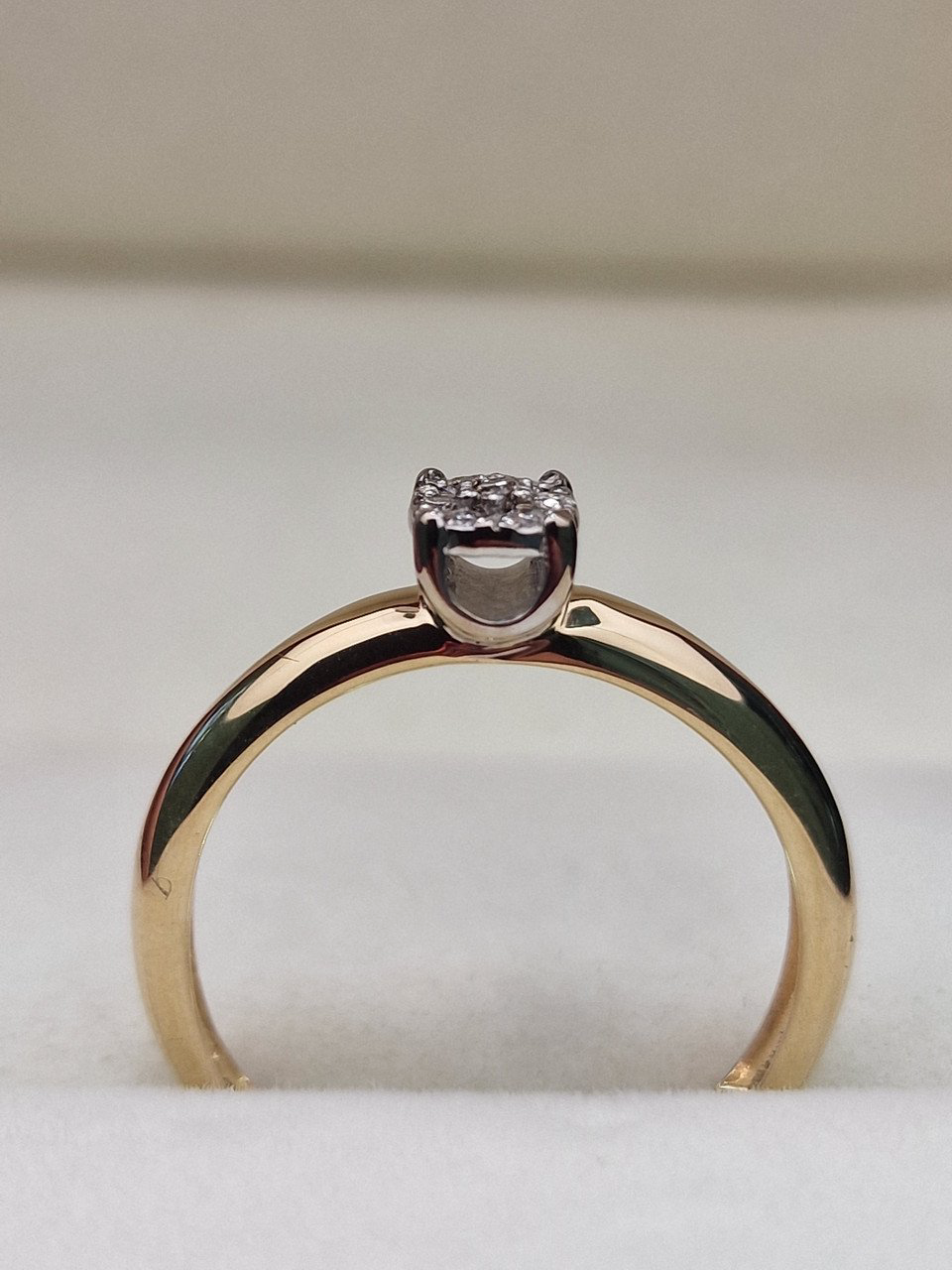 Кольцо Deimantas 105082543 17р 2,25гр 0,064ct. купить,NaN