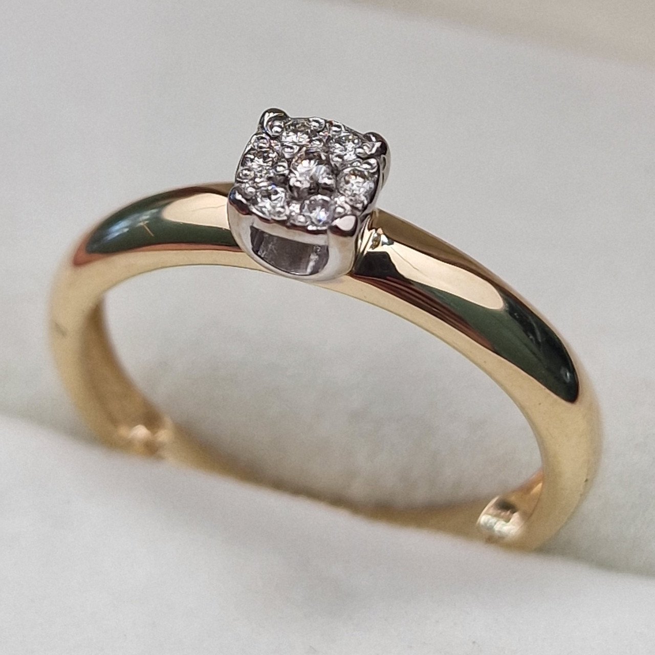 Кольцо Deimantas 105082543 17р 2,25гр 0,064ct. купить,NaN