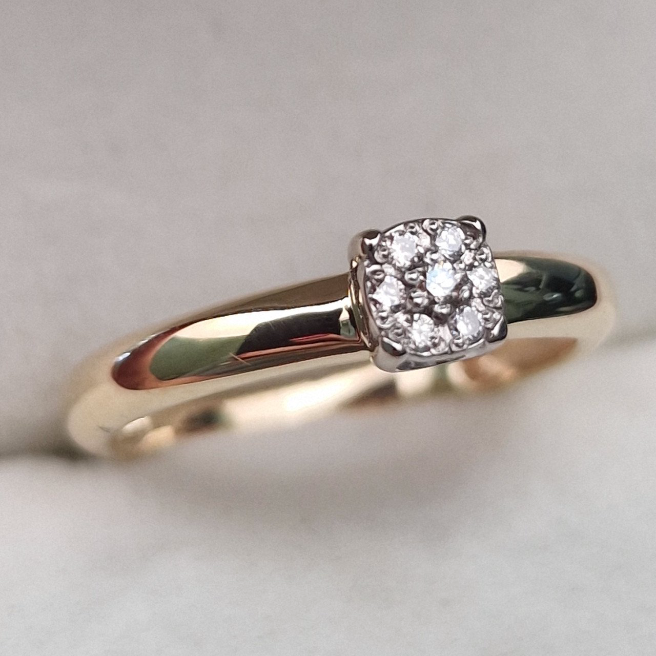 Кольцо Deimantas 105082543 17р 2,25гр 0,064ct. купить,NaN