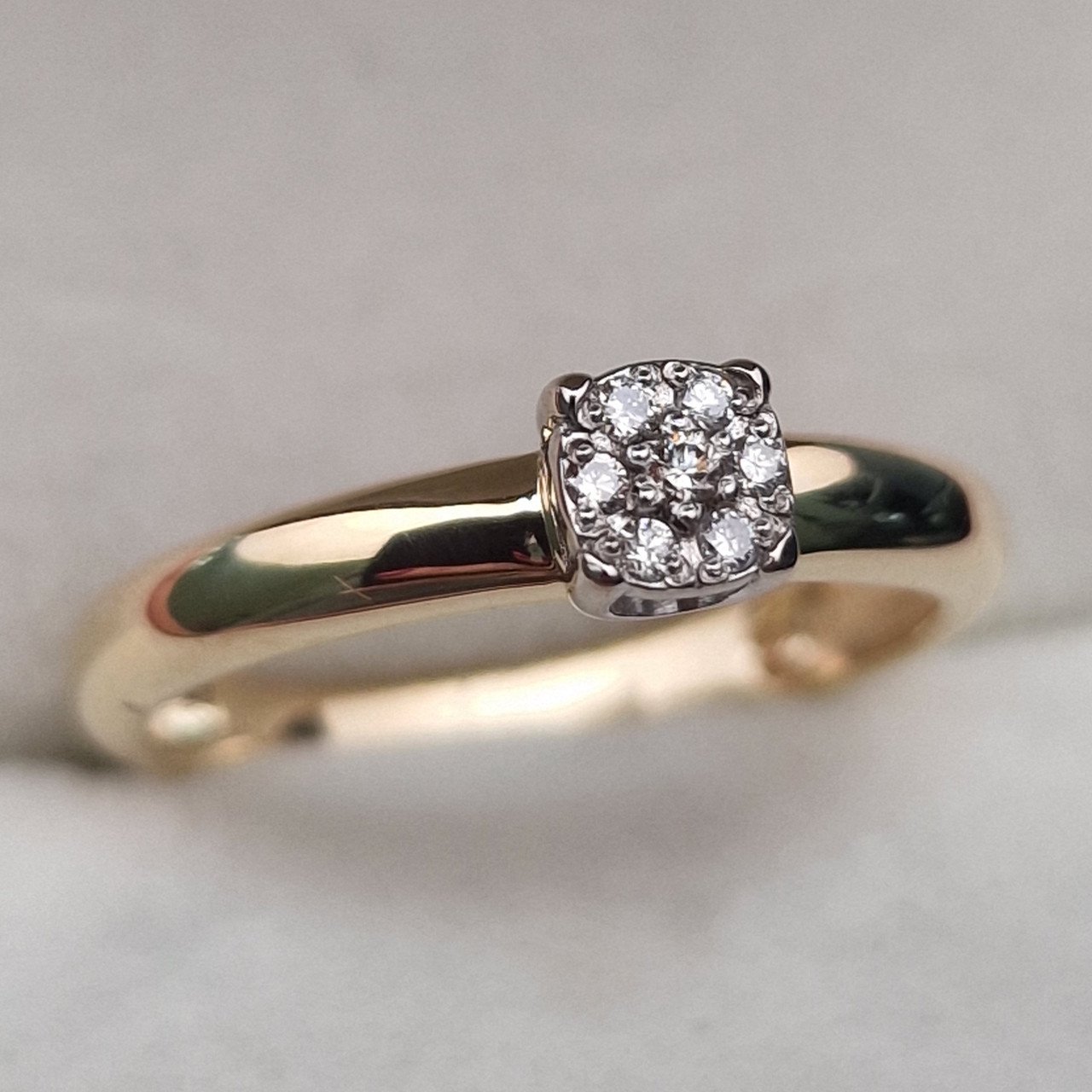 Кольцо Deimantas 105082543 17р 2,25гр 0,064ct. купить,NaN
