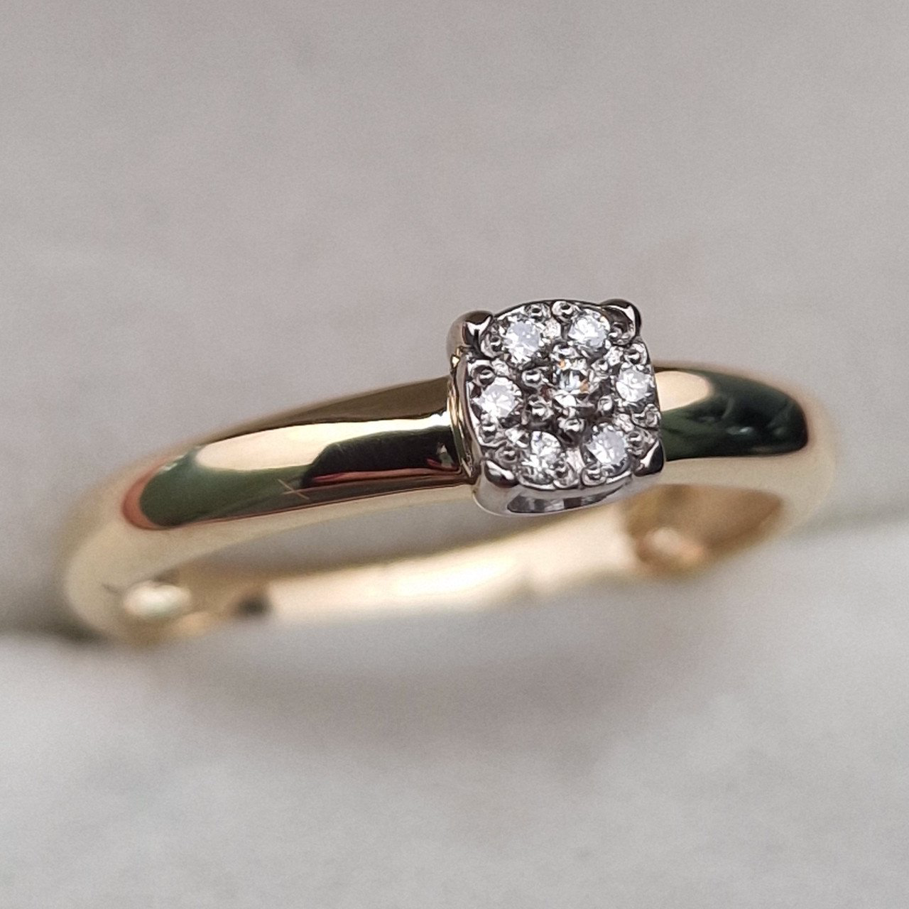Кольцо Deimantas 105082543 17р 2,25гр 0,064ct. купить,NaN
