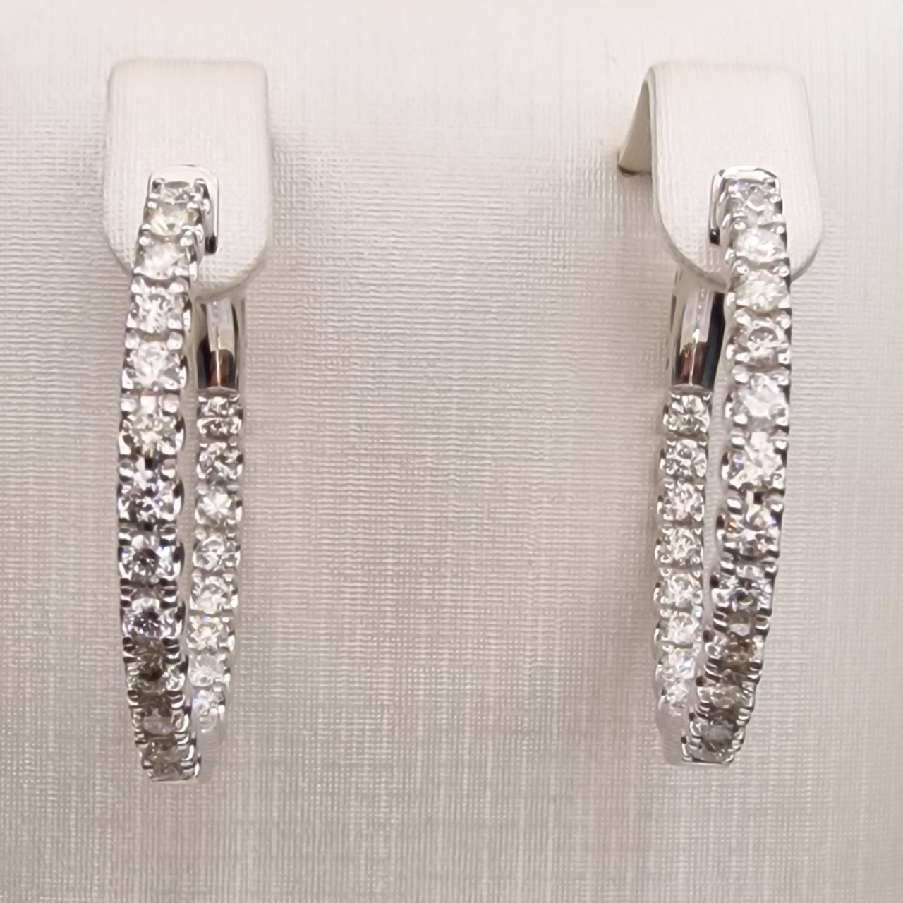 Серьги Deimantas 103600393 9,8гр 1,65ct. купить,NaN