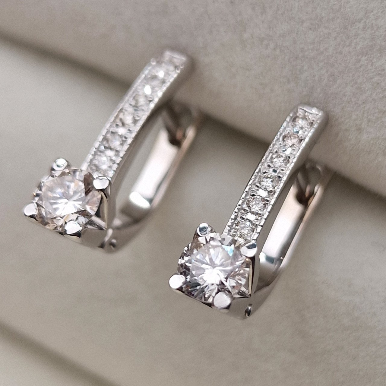 Серьги Deimantas 103610463 3,2гр 0,76ct. купить,NaN